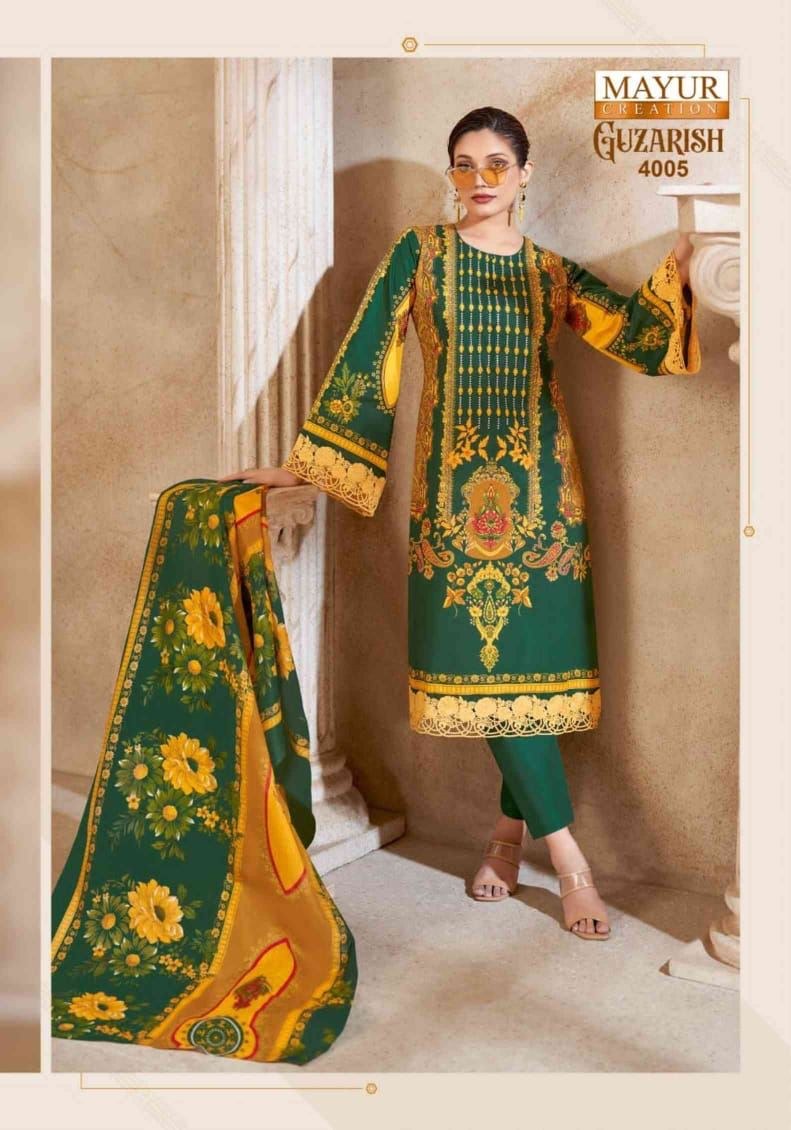 MAYUR CREATION GUZARISH VOL 4 DRESS MATERIAL
