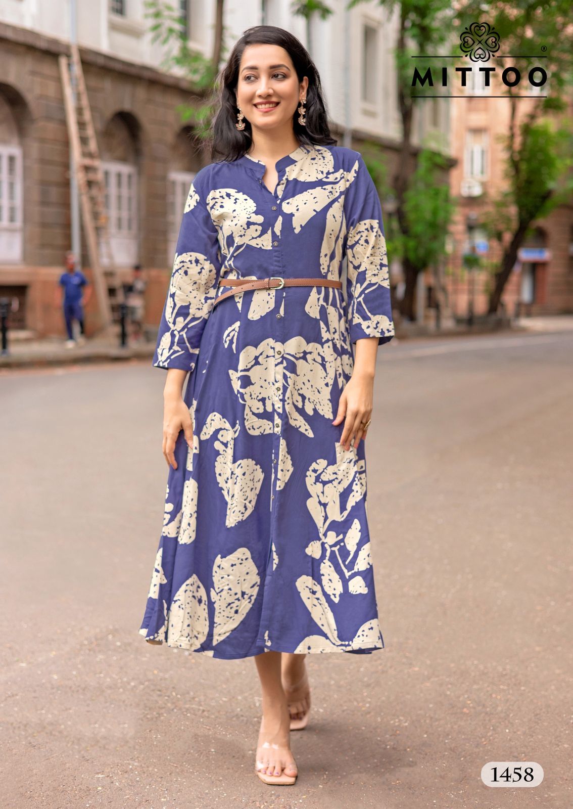 MITTOO BELT VOL 23 REYON PRINTED KURTIS CATALOG
