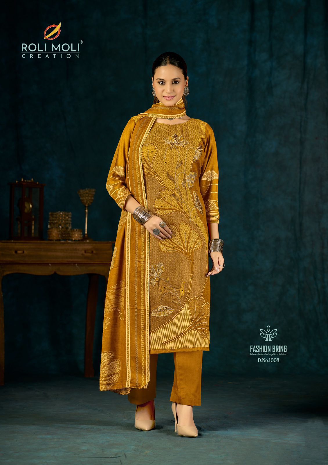 ROLI MOLI ALISA PASHMINA WINTER SUITS CATALOG