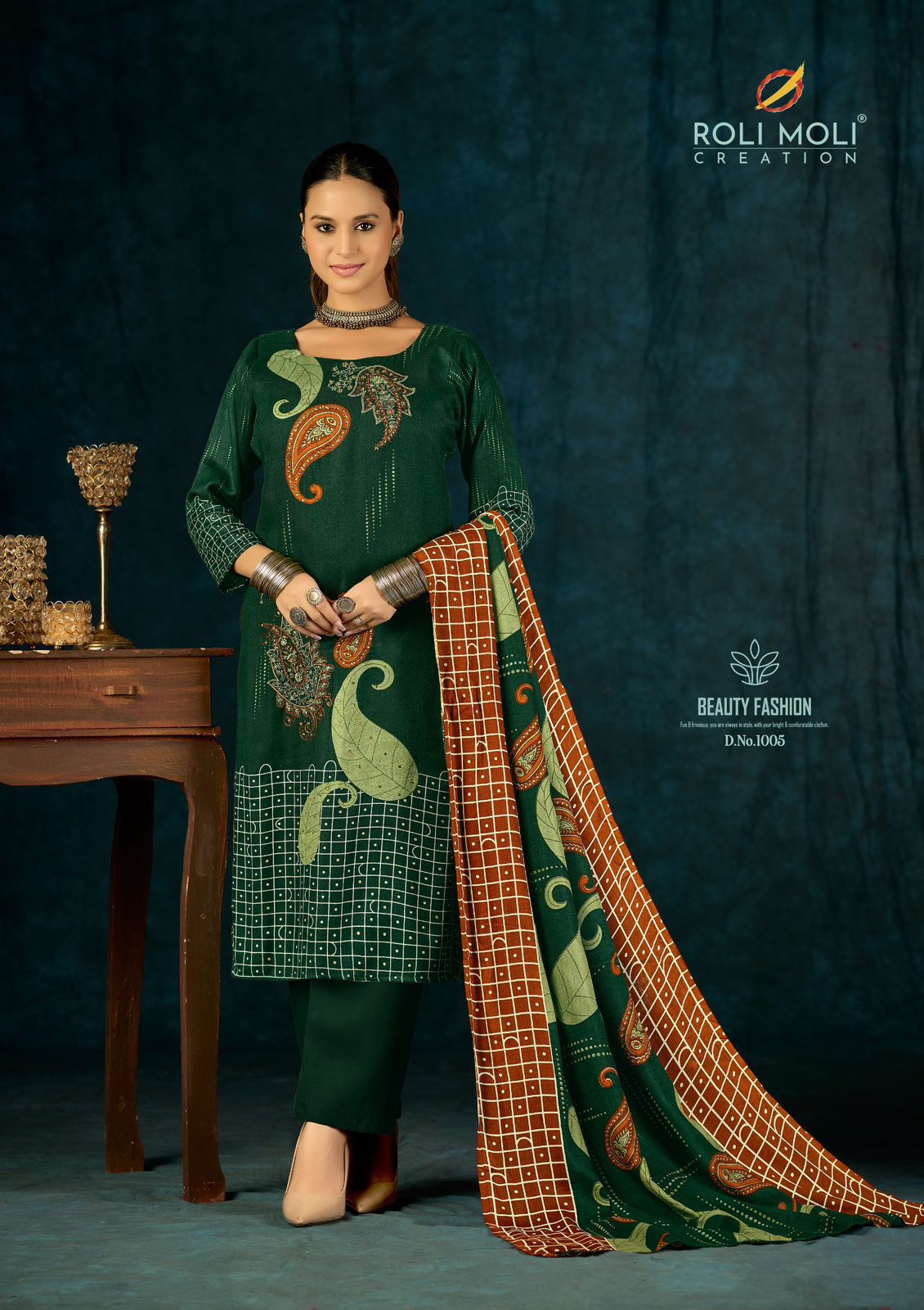 ROLI MOLI ALISA PASHMINA WINTER SUITS CATALOG