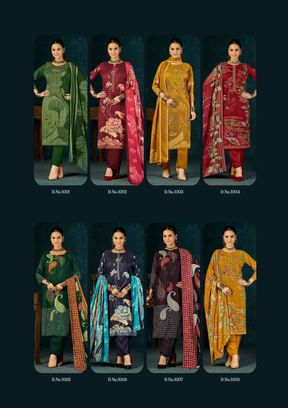 ROLI MOLI ALISA PASHMINA WINTER SUITS CATALOG