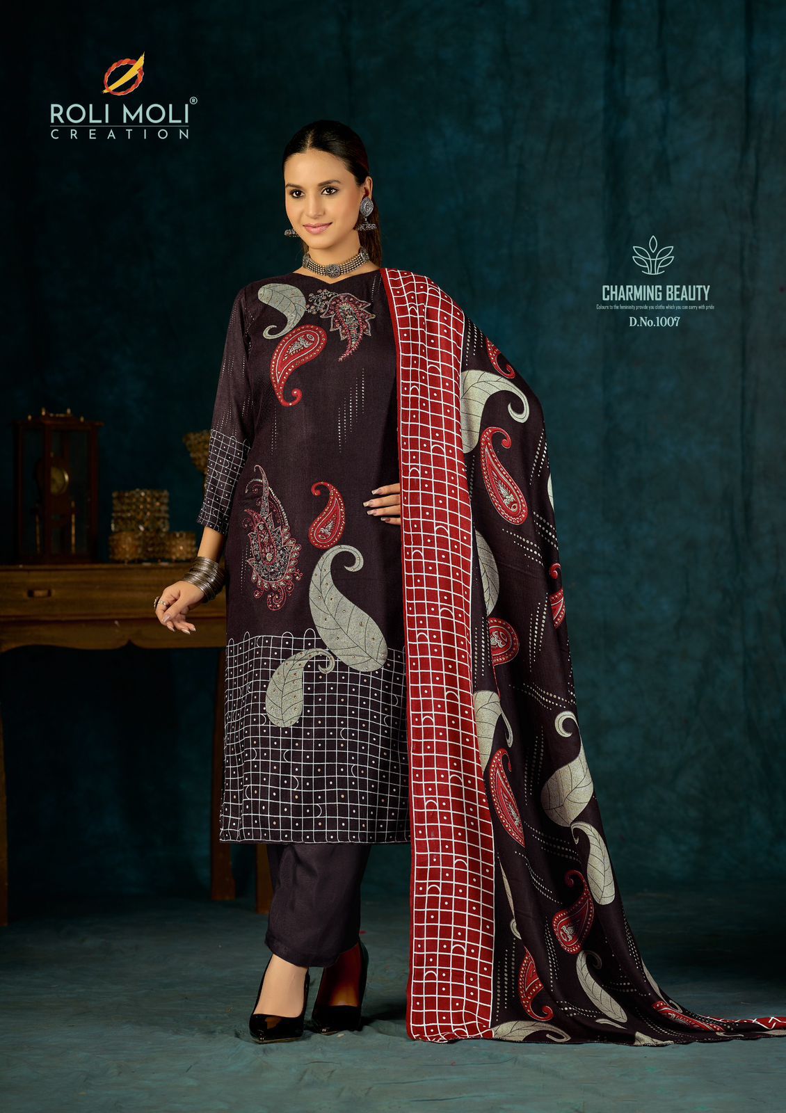 ROLI MOLI ALISA PASHMINA WINTER SUITS CATALOG
