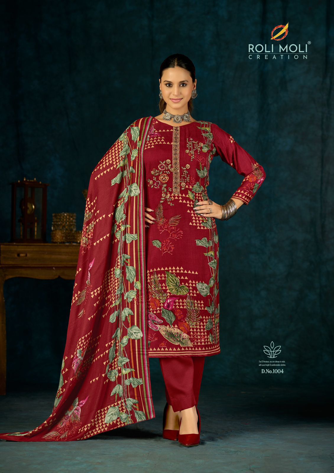 ROLI MOLI ALISA PASHMINA WINTER SUITS CATALOG