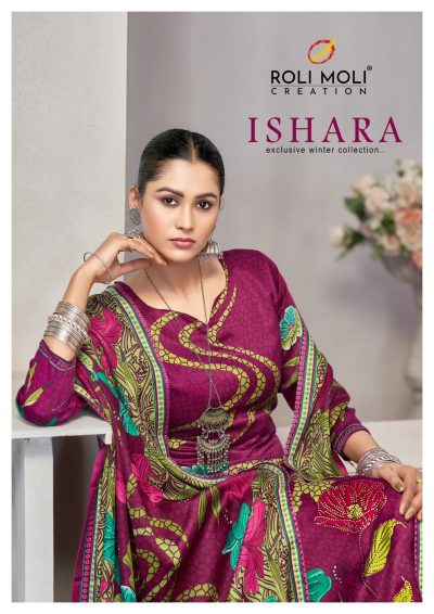 ROLI MOLI ISHARA PASHMINA WINTER SUITS CATALOGUE