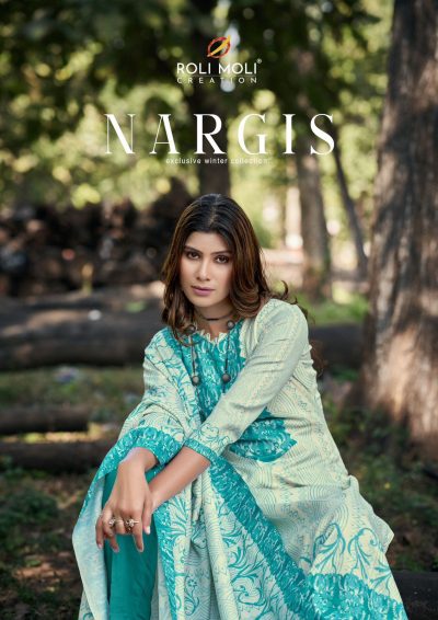 ROLI MOLI NARGIS PASHMINA WINTER SUITS CATALOG