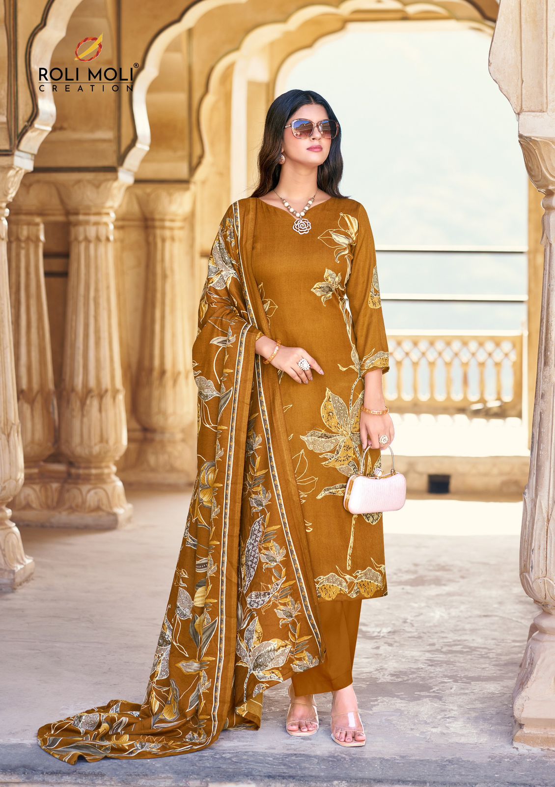 ROLI MOLI NOORA PASHMINA WINTER SUITS CATALOGUE