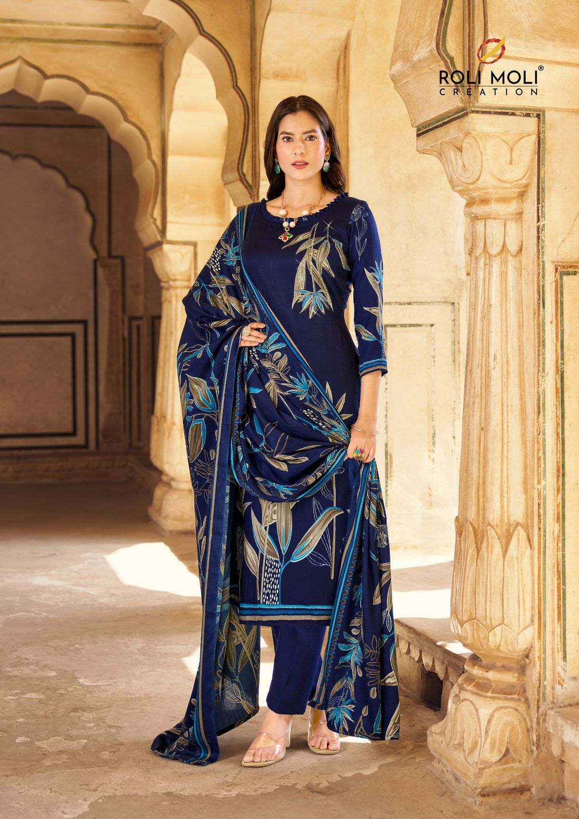 ROLI MOLI NOORA PASHMINA WINTER SUITS CATALOGUE