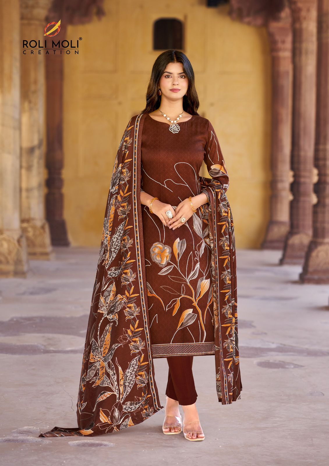 ROLI MOLI NOORA PASHMINA WINTER SUITS CATALOGUE