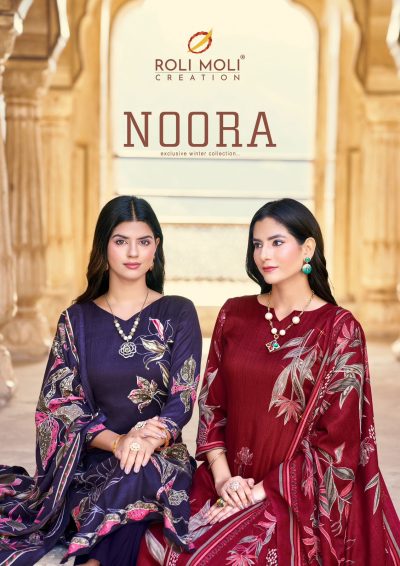 ROLI MOLI NOORA PASHMINA WINTER SUITS CATALOGUE