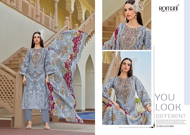 ROMANI AARZU VOL 23 COTTON DRESS MATERIAL