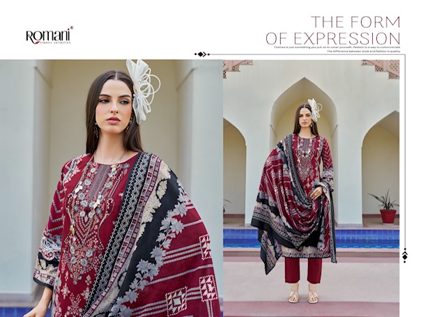 ROMANI AARZU VOL 23 COTTON DRESS MATERIAL
