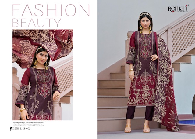 ROMANI AARZU VOL 23 COTTON DRESS MATERIAL