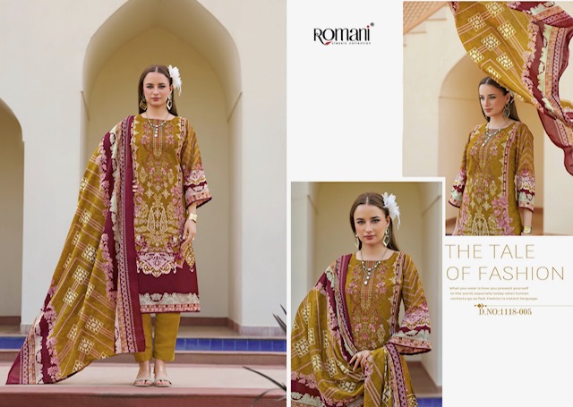 ROMANI AARZU VOL 23 COTTON DRESS MATERIAL