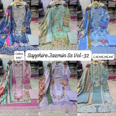 SAPPHIRE JAZMIN SS VOL 32 READYMADE SETS