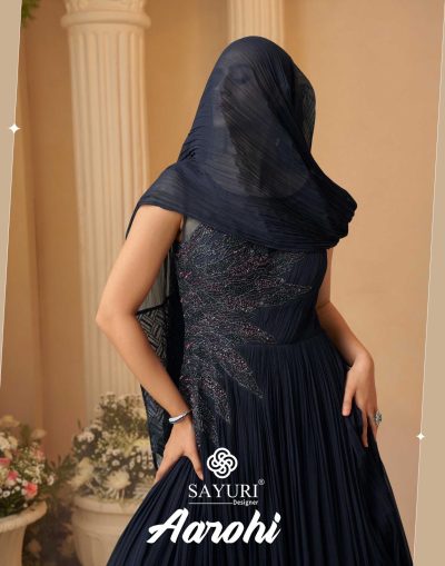 SAYURI DESIGNER AAROHI PREMIUM CHINNON GOWNS
