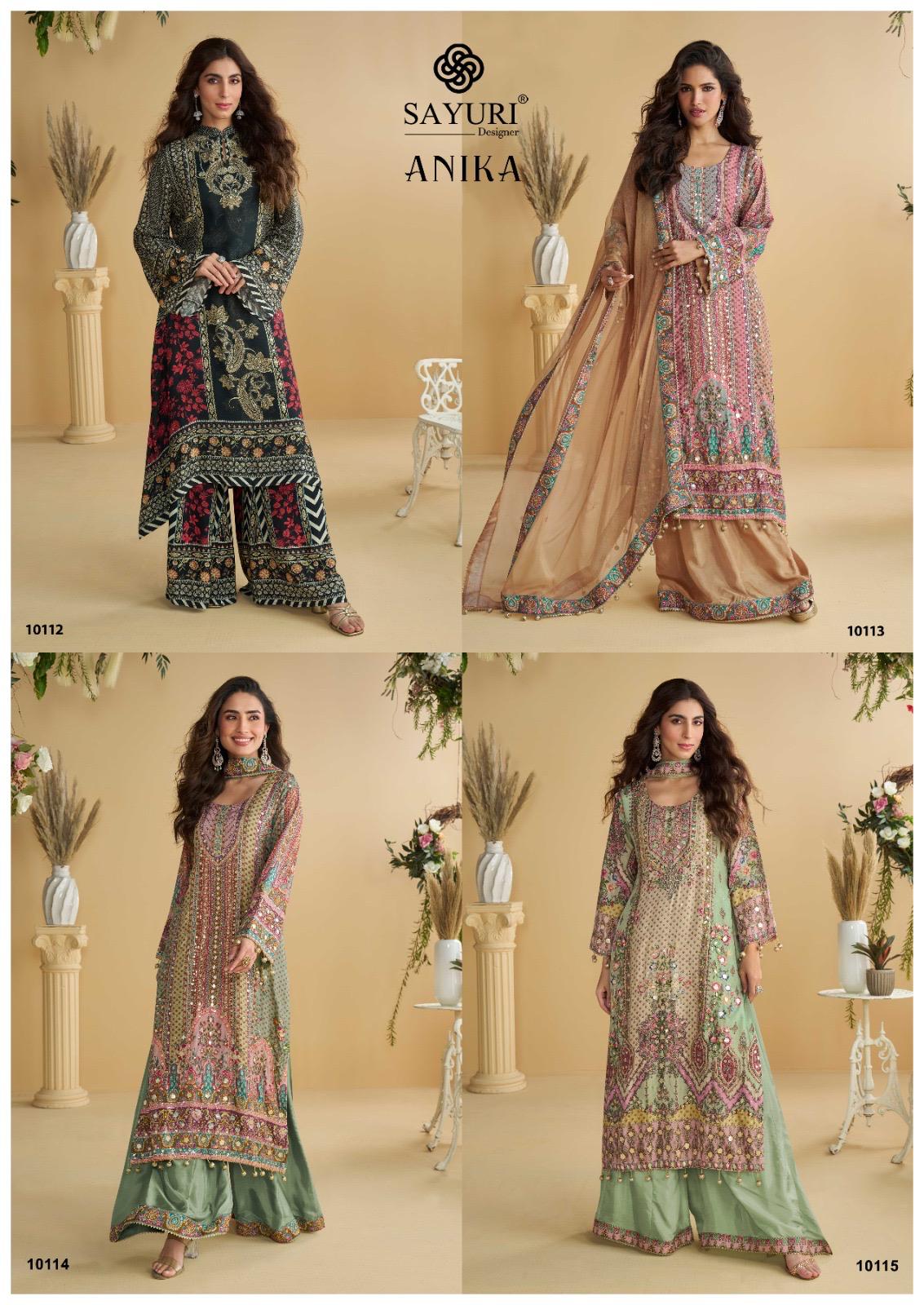 SAYURI DESIGNER ANIKA READYMADE SUITS