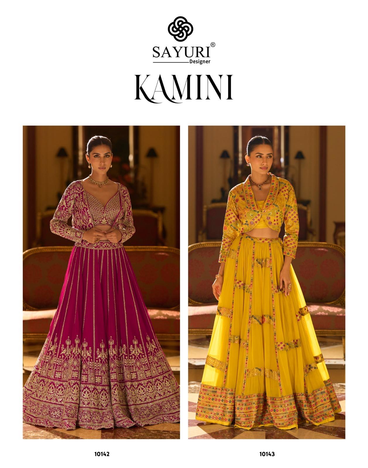 SAYURI DESIGNER KAMINI WEDDING LEHENGA