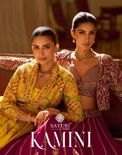 SAYURI DESIGNER KAMINI WEDDING LEHENGA