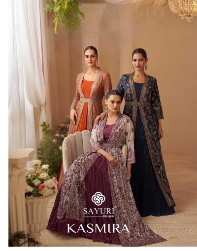 SAYURI DESIGNER KASMIRA PREMIUM CHINNON SUITS