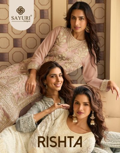 SAYURI DESIGNER RISHTA PREMIUM GEORGETTE SUITS