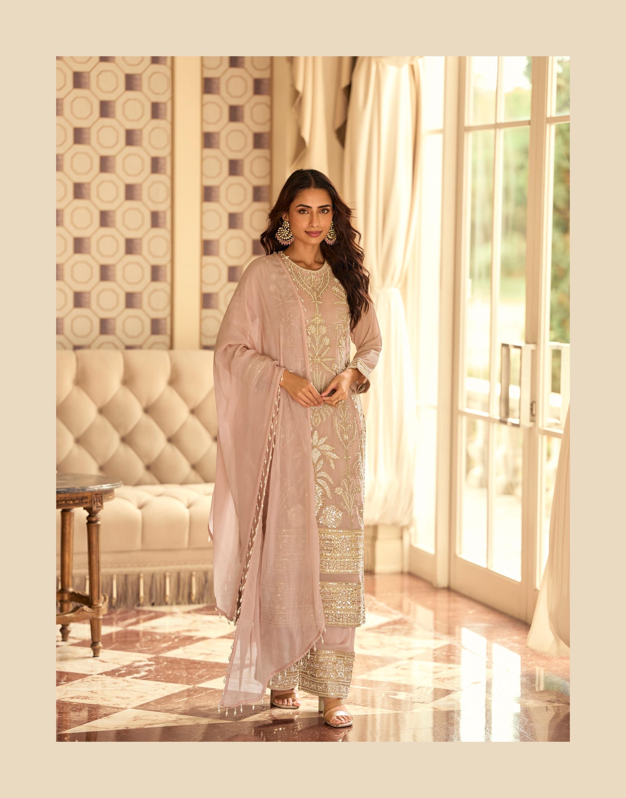 SAYURI DESIGNER RISHTA PREMIUM GEORGETTE SUITS