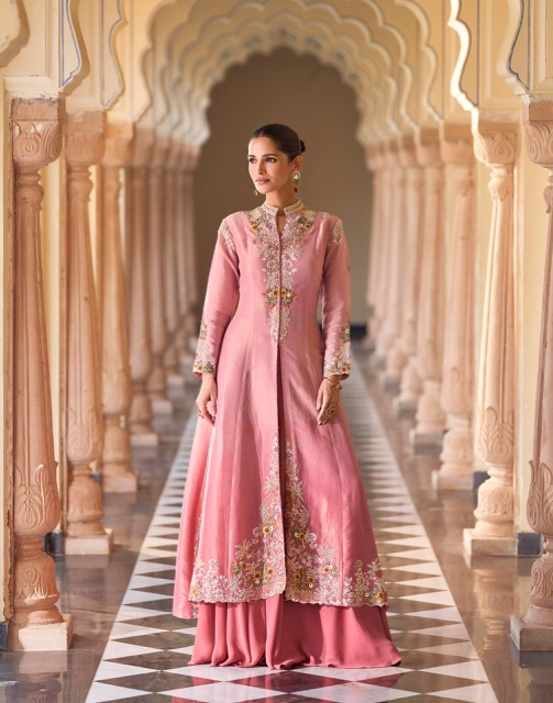 SAYURI DESIGNER ROSY PARTY WEAR SUITS