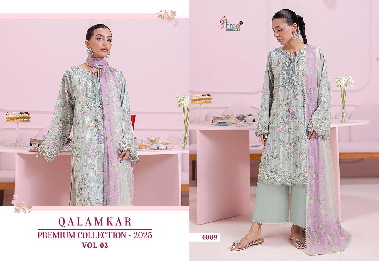SHREE FABS QALAMKAR VOL 2 PREMIUM COLLECTION 2025