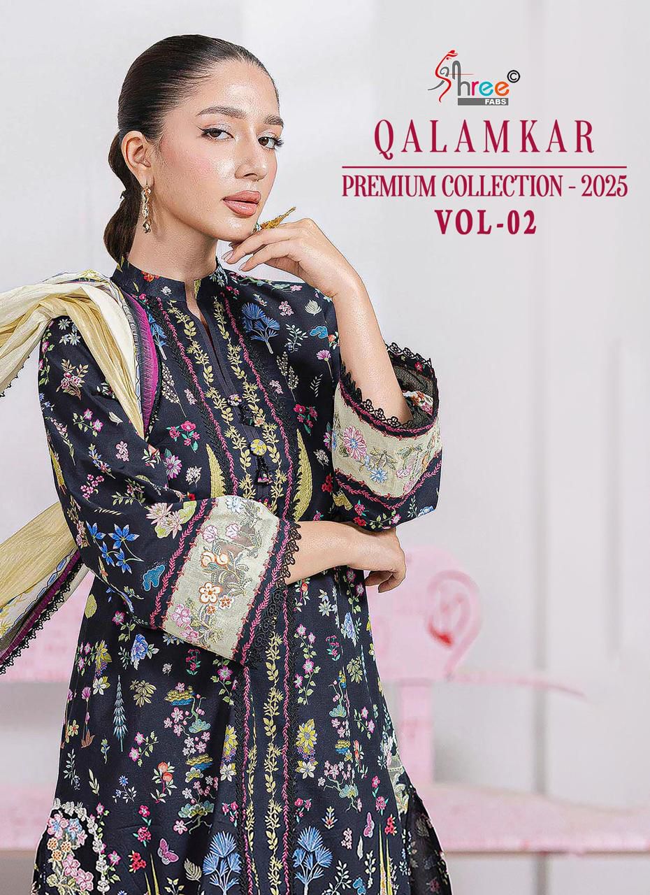 SHREE FABS QALAMKAR VOL 2 PREMIUM COLLECTION 2025