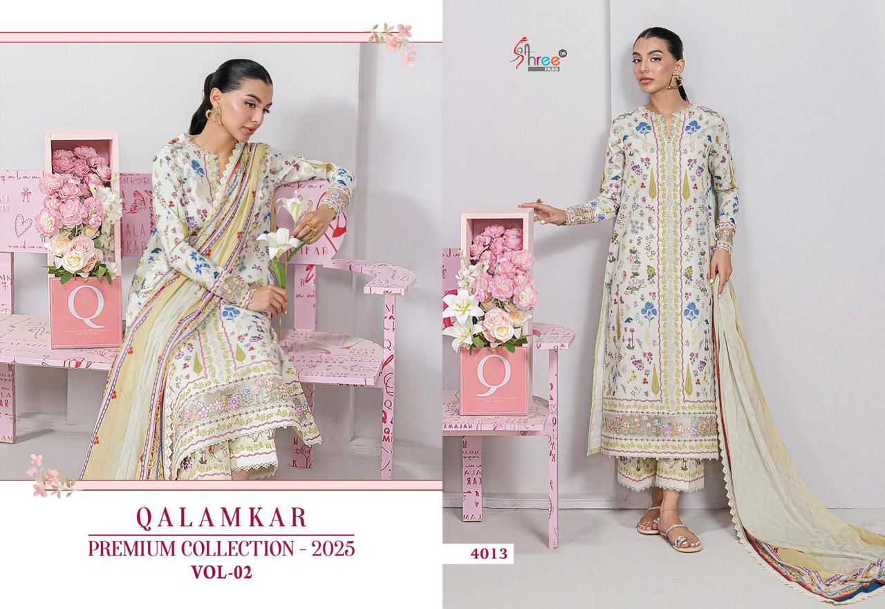 SHREE FABS QALAMKAR VOL 2 PREMIUM COLLECTION 2025