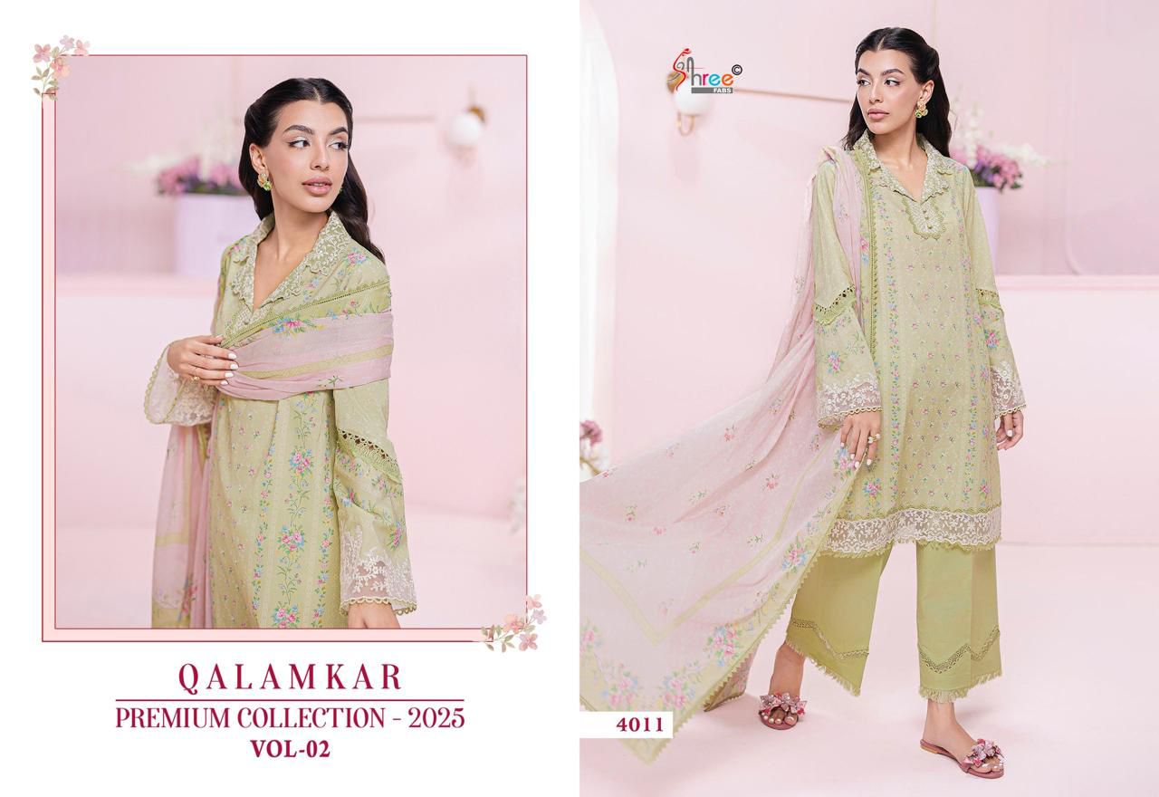SHREE FABS QALAMKAR VOL 2 PREMIUM COLLECTION 2025