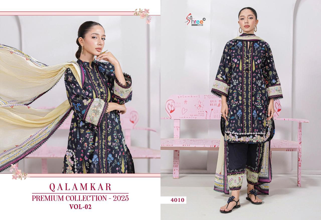 SHREE FABS QALAMKAR VOL 2 PREMIUM COLLECTION 2025