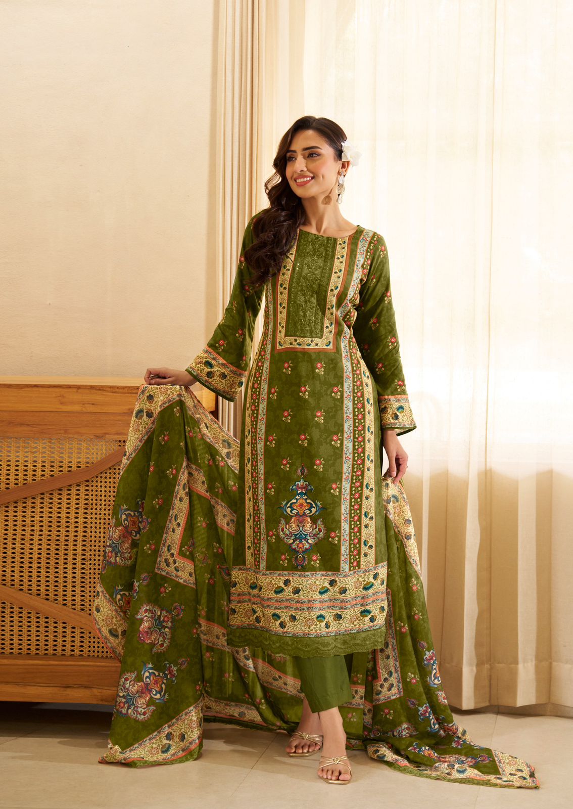 THE HERMITAGE BAGH EDITION 5 VISCOSE LAWN SUITS
