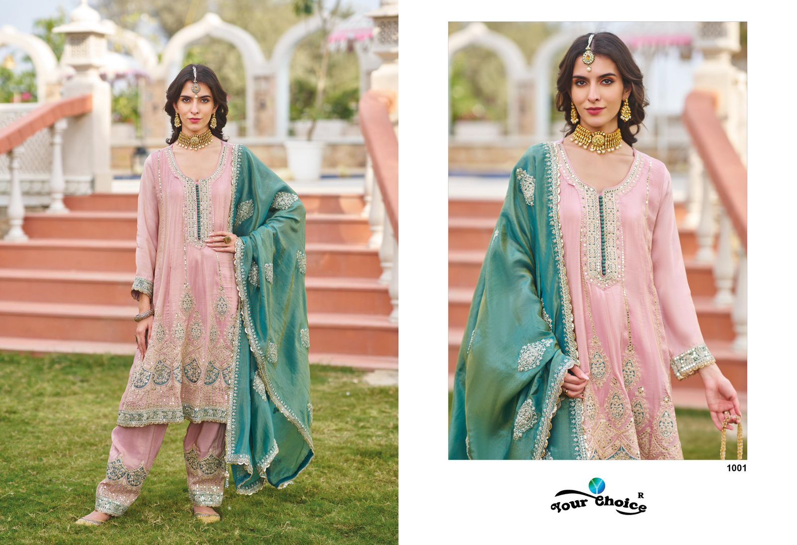 YOUR CHOICE KASHISH VOL 1 CHINNON SUITS CATALOG