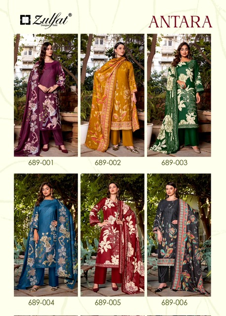 ZULFAT DESIGNER ANTARA PASHMINA WOOLLEN SUITS
