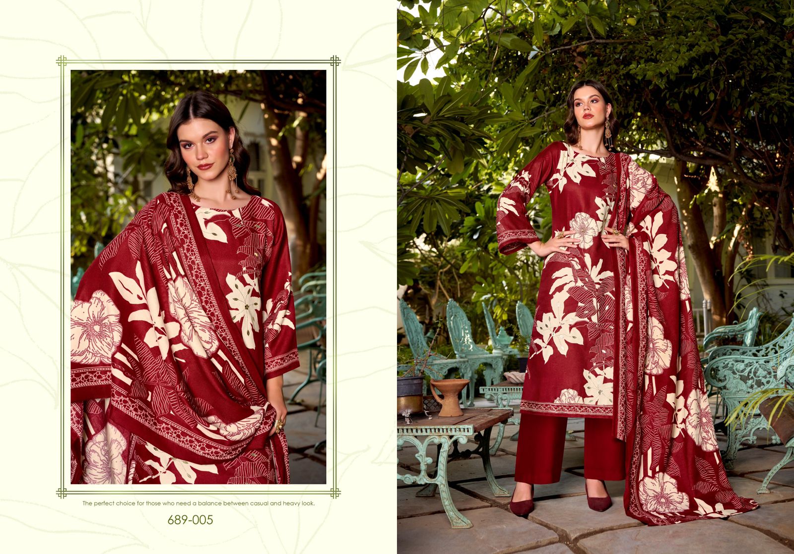 ZULFAT DESIGNER ANTARA PASHMINA WOOLLEN SUITS