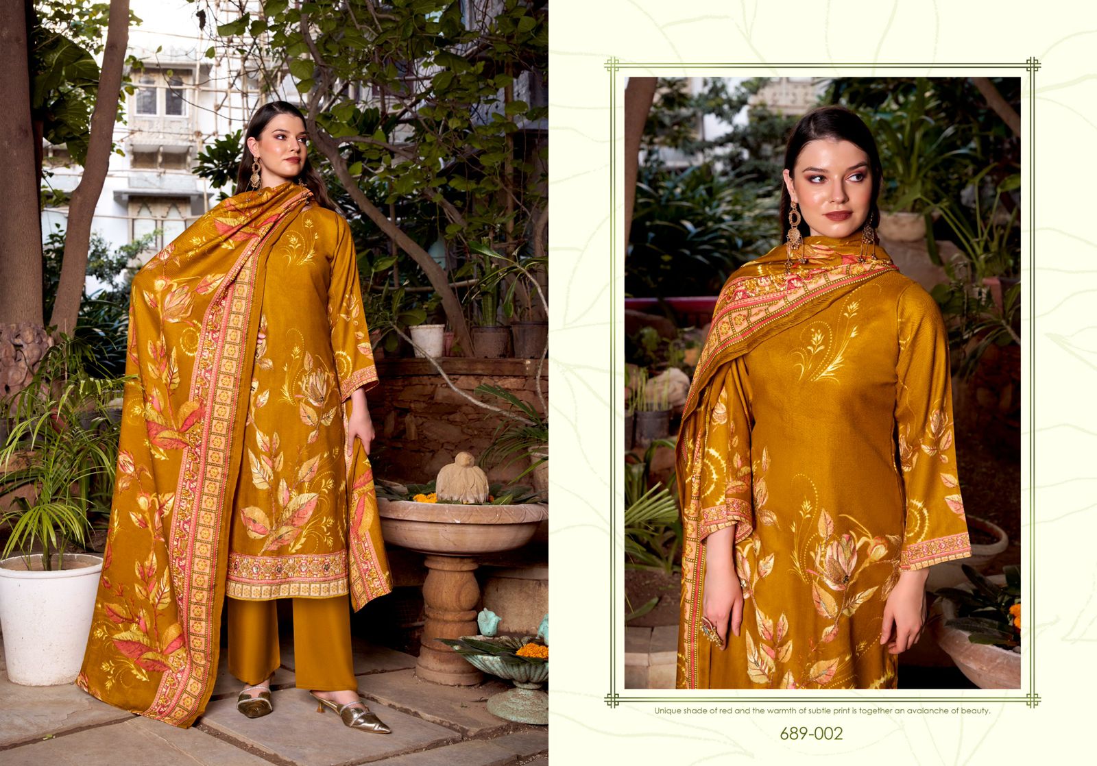 ZULFAT DESIGNER ANTARA PASHMINA WOOLLEN SUITS