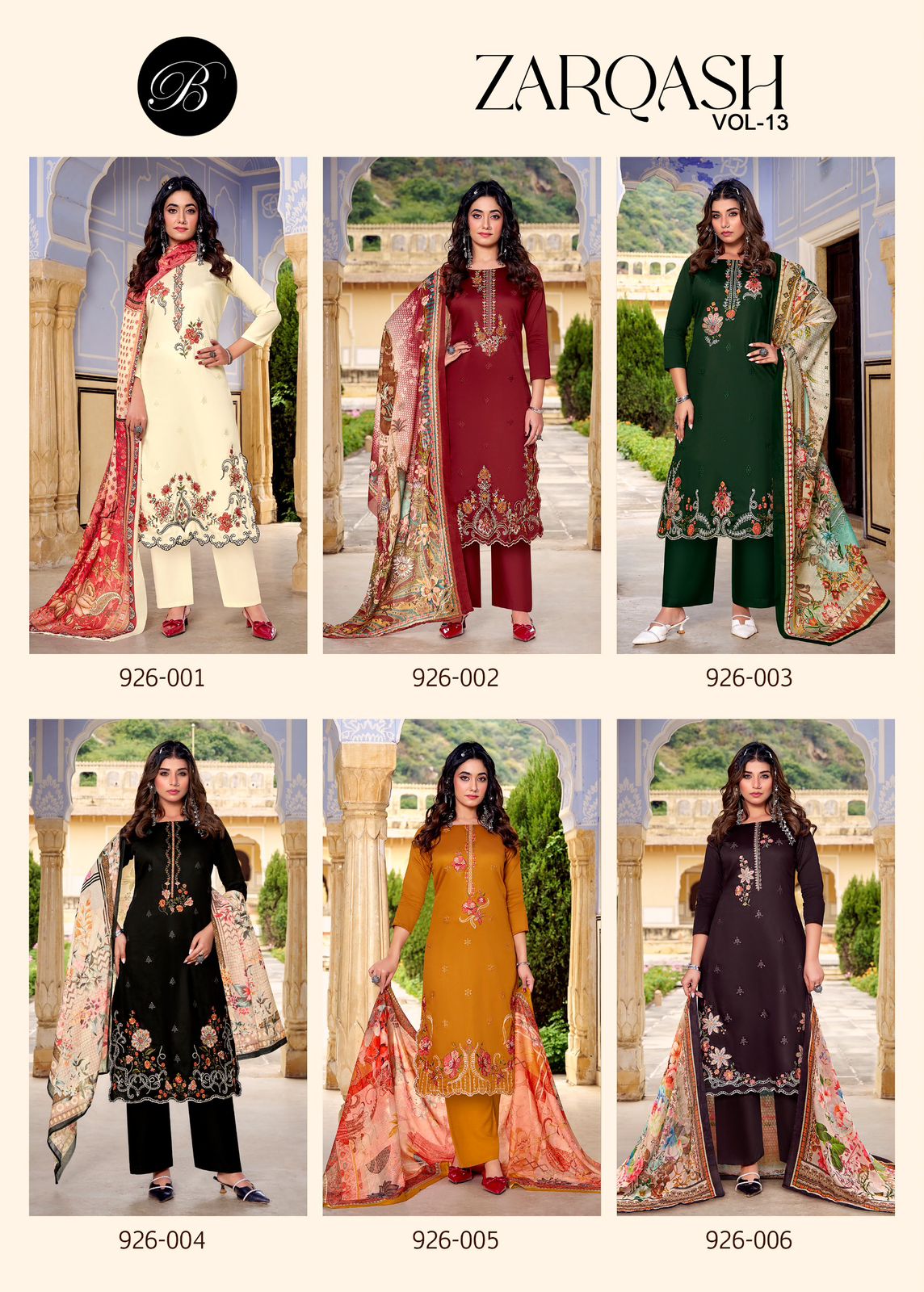 BELLIZA DESIGNER ZARQASH VOL 13