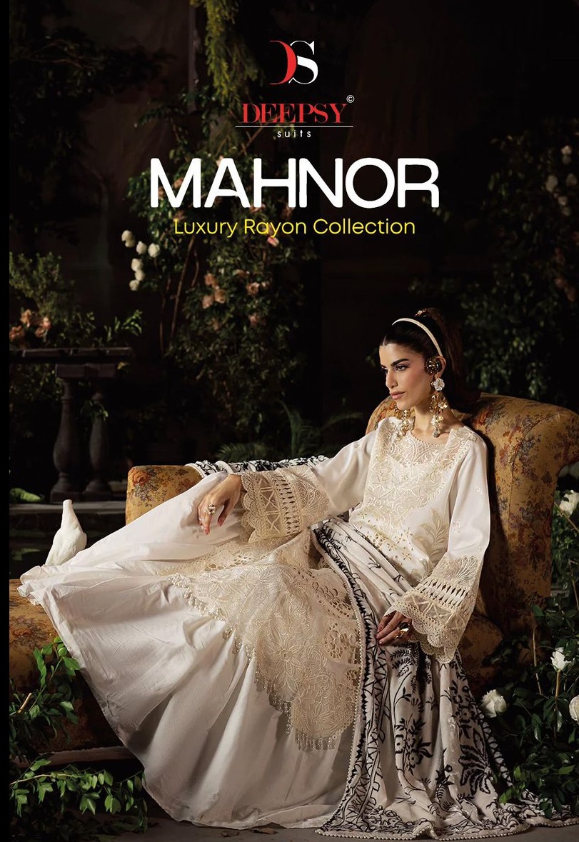 DEEPSY SUITS MAHNOOR LUXURY RAYON COLLECTION