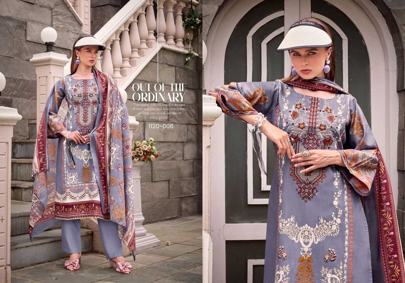 ROMANI NEEDLE WONDER VOL 5 PURE COTTON SUITS