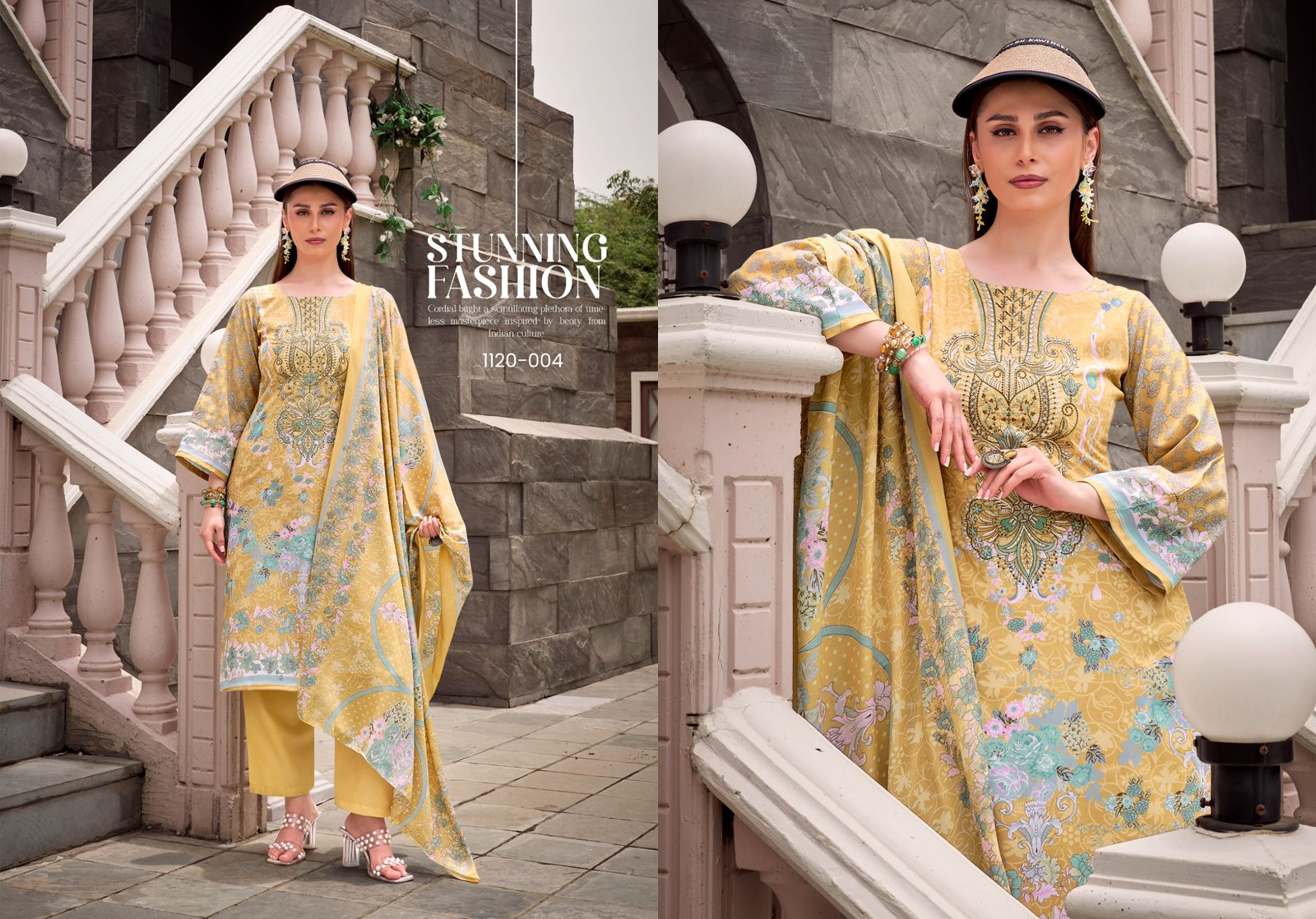 ROMANI NEEDLE WONDER VOL 5 PURE COTTON SUITS