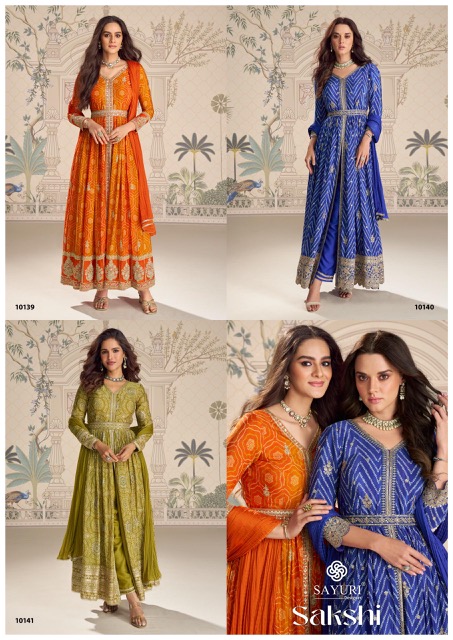 SAYURI DESIGNER SAKSHI READYMADE SUITS