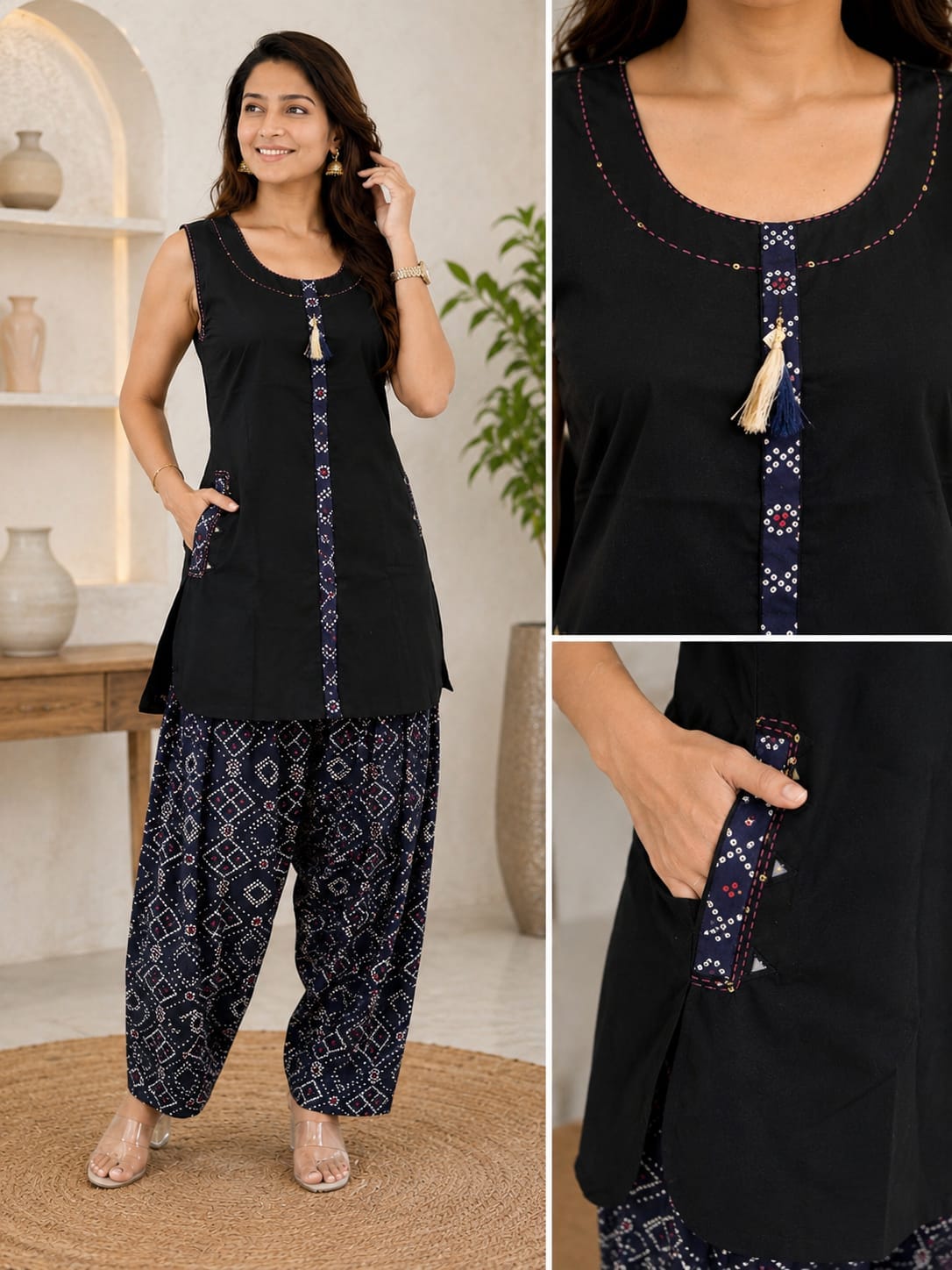 FANCY COTTON CORD SET COMBO IN WHOLESALE