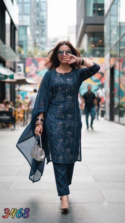 LATEST FANCY DESIGNER THREE PIECE COMBO WHOLESALE
