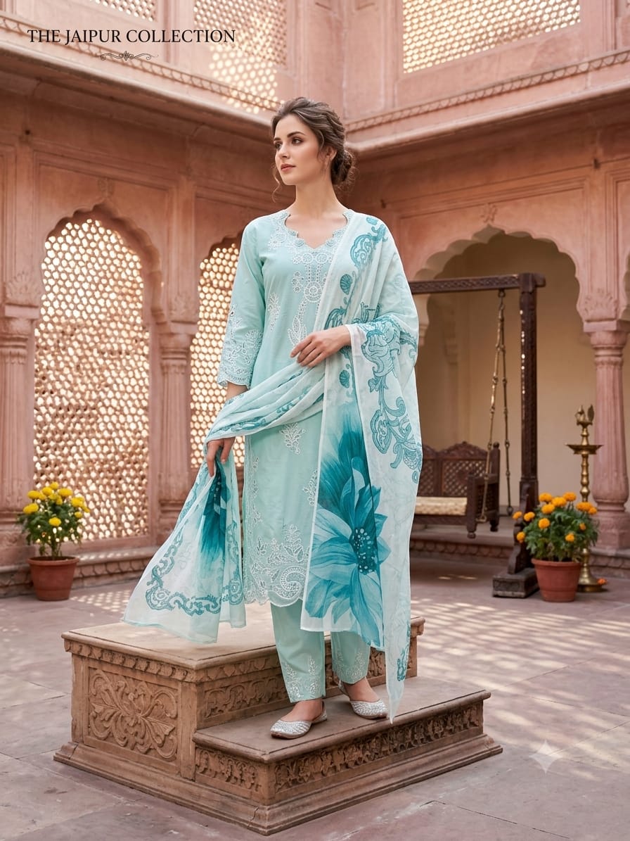 LATEST THREE PIECE COMBO SET IN WHOLESALE RATE