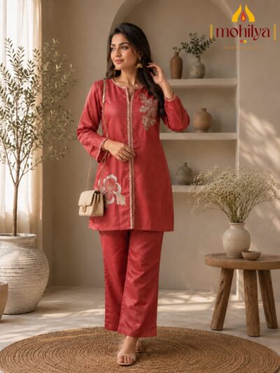 MOHILYA D.NO 184 FANCY CO ORD SET WHOLESALER