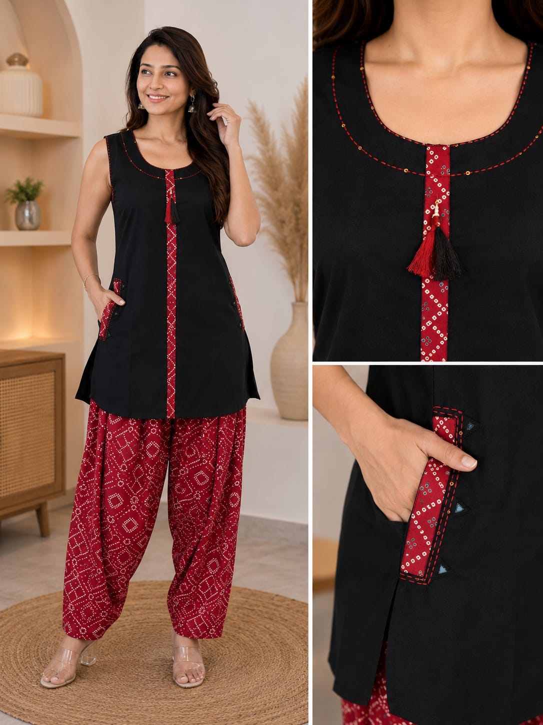 FANCY COTTON CORD SET COMBO IN WHOLESALE