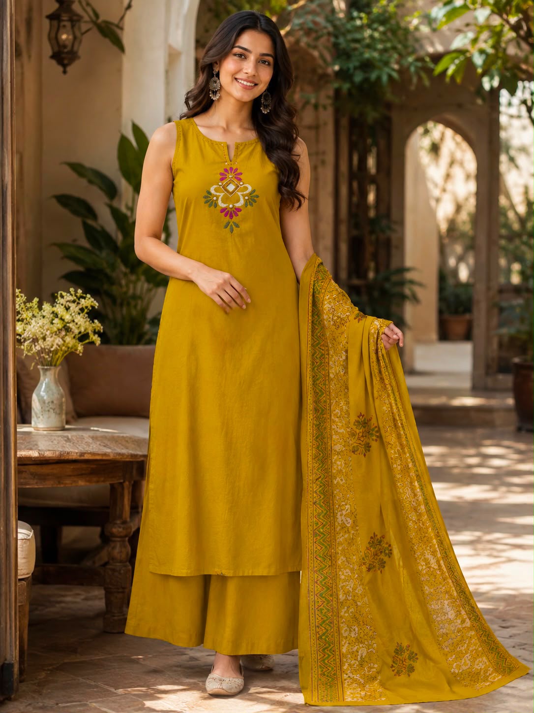 AH THREE PIECE COTTON SET IN WHOLESALE