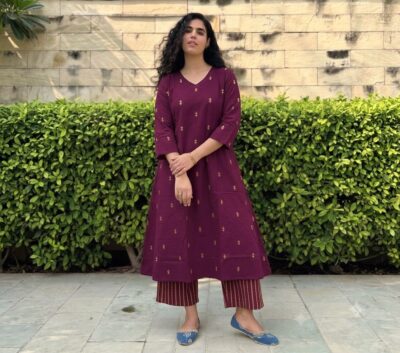 AK COTTON KURTI PALAZZO SET COMBO IN WHOLESALE
