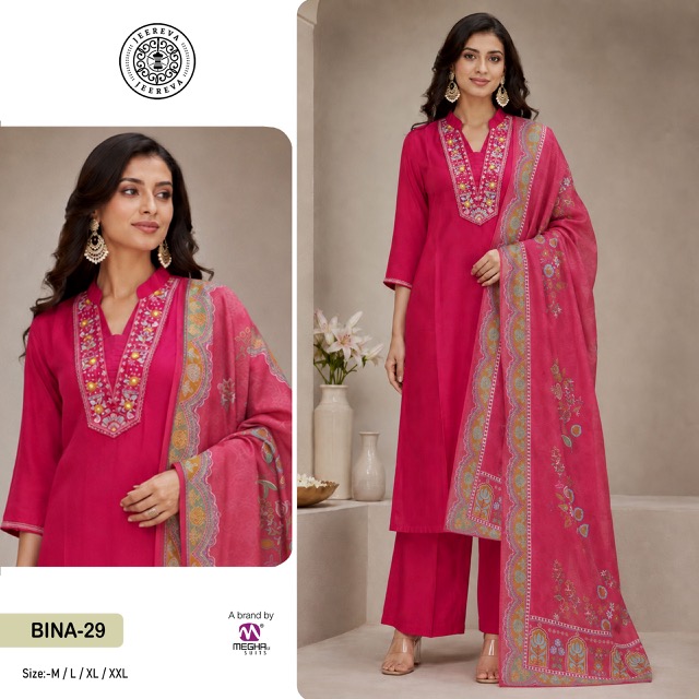 BINA 29 THREE PIECE READYMADE SET IN WHOLESALE