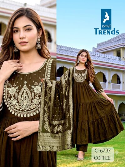 DESIGNER LONG GOWN COMBO IN WHOLESALE PRICE